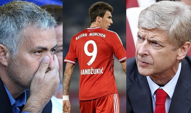Bundesliga, Bayern Munich, Arsenal, Chelsea, Mario Mandzukic, Arsene Wenger, Jose Mourinho
